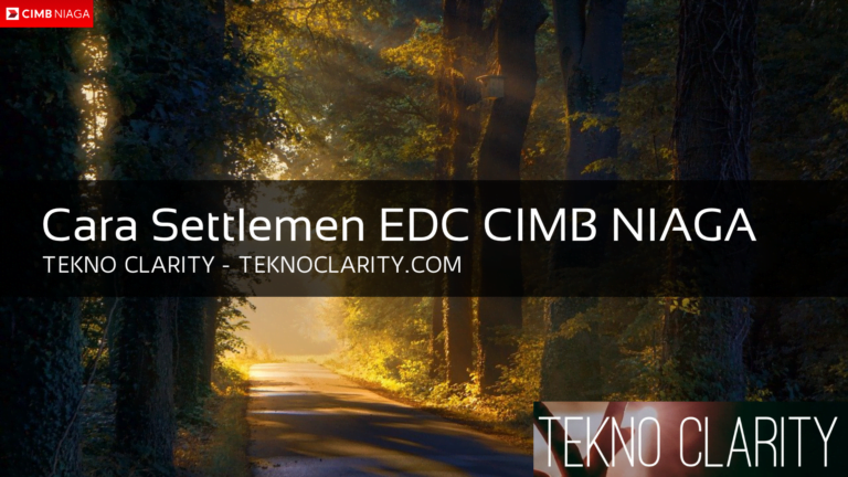 Cara Settlement EDC CIMB Niaga