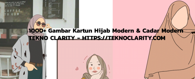 1000+ Gambar Kartun Hijab Modern & Cadar Modern
