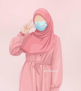 1000+ Gambar Kartun Hijab Modern & Cadar Modern